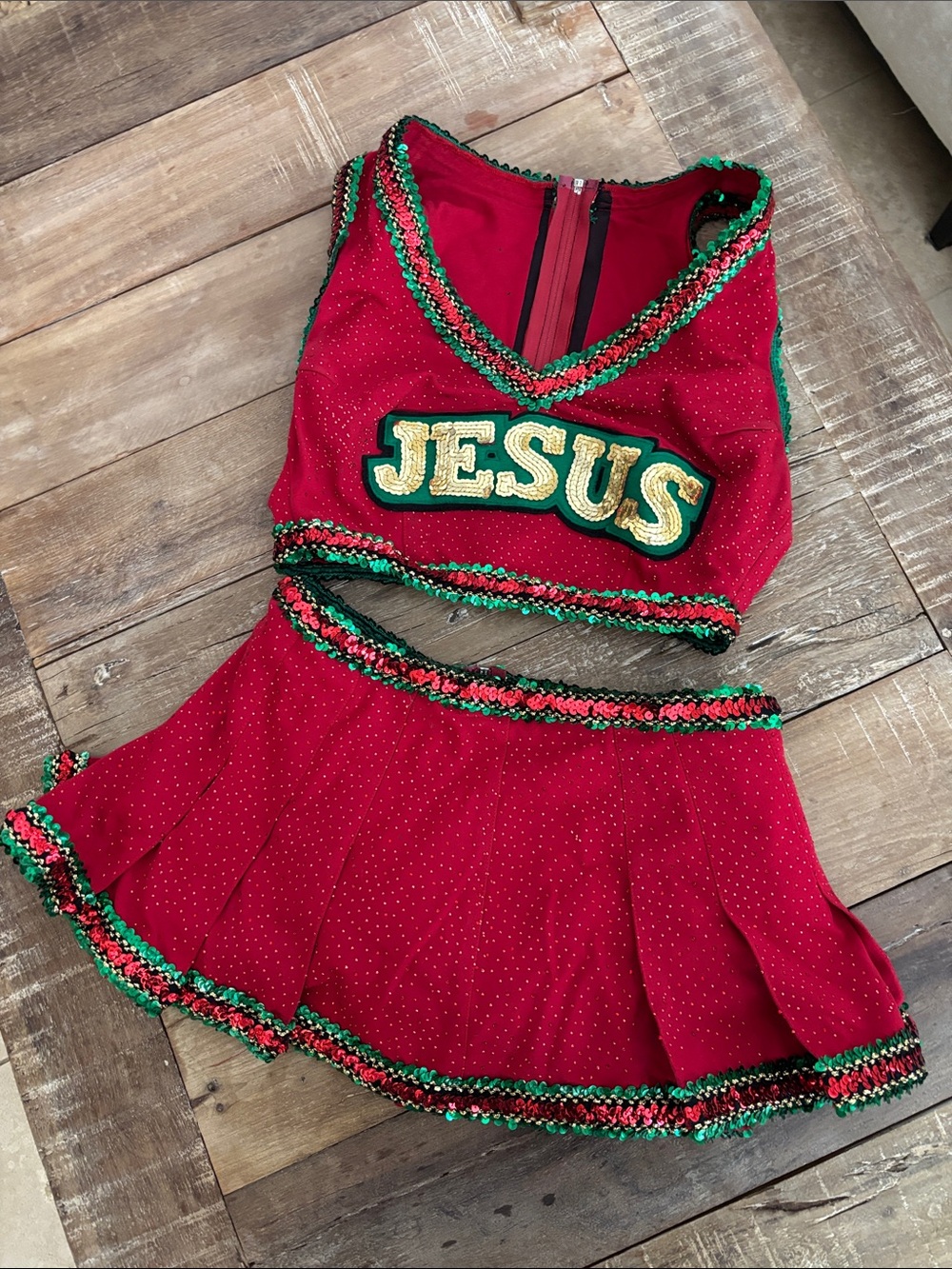 Trisha’s ICONIC “I Love You Jesus” Outfit worn in her video